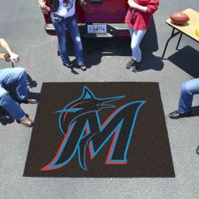 MLB - Miami Marlins Tailgater Rug 5'x6'