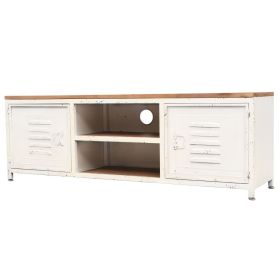 TV Stand 47.2"x11.8"x15.7" White