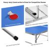 60 Inch Portable Ping Pong Folding Table with Accessories