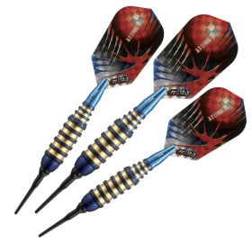 Viper Atomic Bee Soft Tip Darts (Color: Blue, size: 16 Grams)